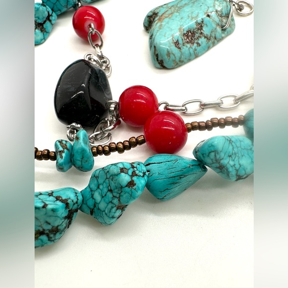 Southwestern Turquoise Jewelry lot - Picture 13 of 17